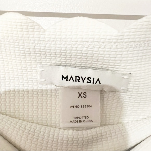 Marysia Swim Blue and White Scalloped Bikini - Picture 4 of 7